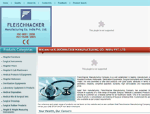 Tablet Screenshot of fleischhackermfg.com